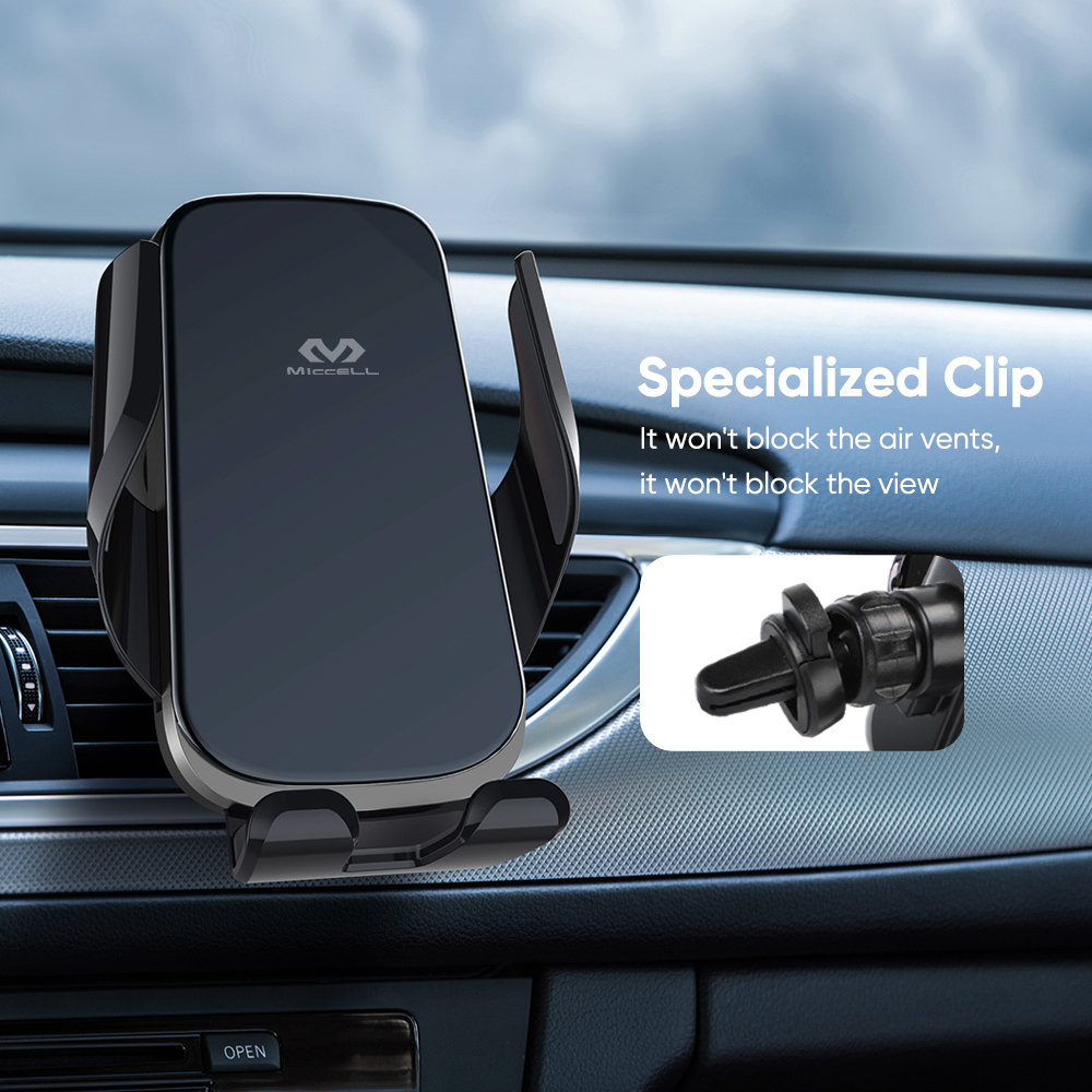15W Wireless Charging Magnetic Car Mount
